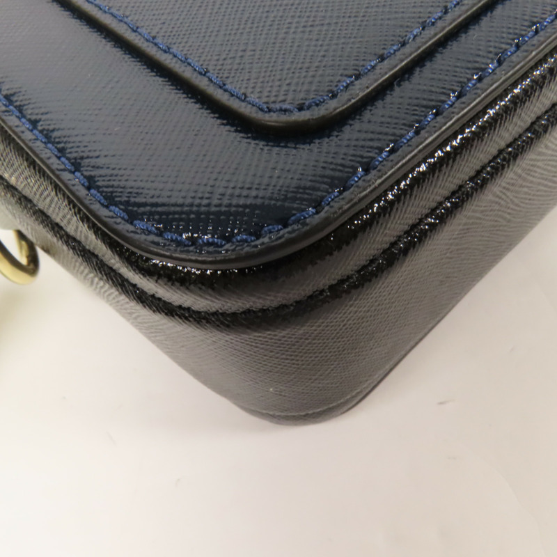 MARC JACOBS Saffiano皮革The Snapshot DTM Camera Bag金扣肩背袋-14
