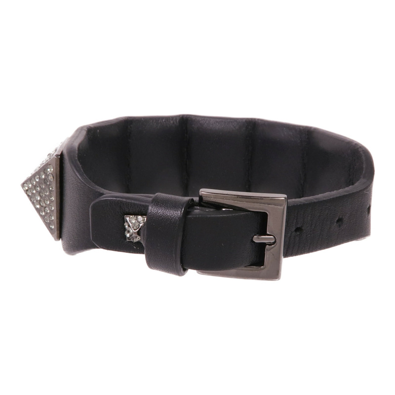 Valentino 牛皮皮革/金屬Bracelet手帶-2