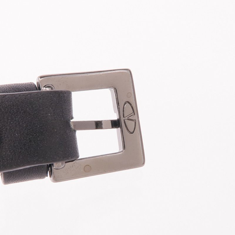 Valentino 牛皮皮革/金屬Bracelet手帶-8