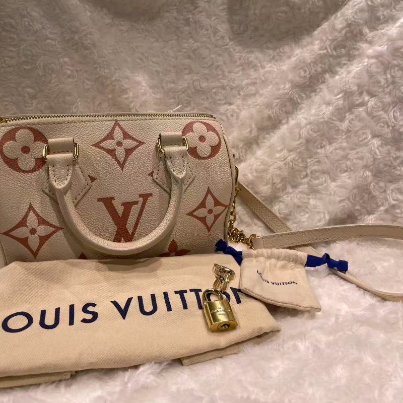 Louis Vuitton草莓牛奶Speedy20老花-0