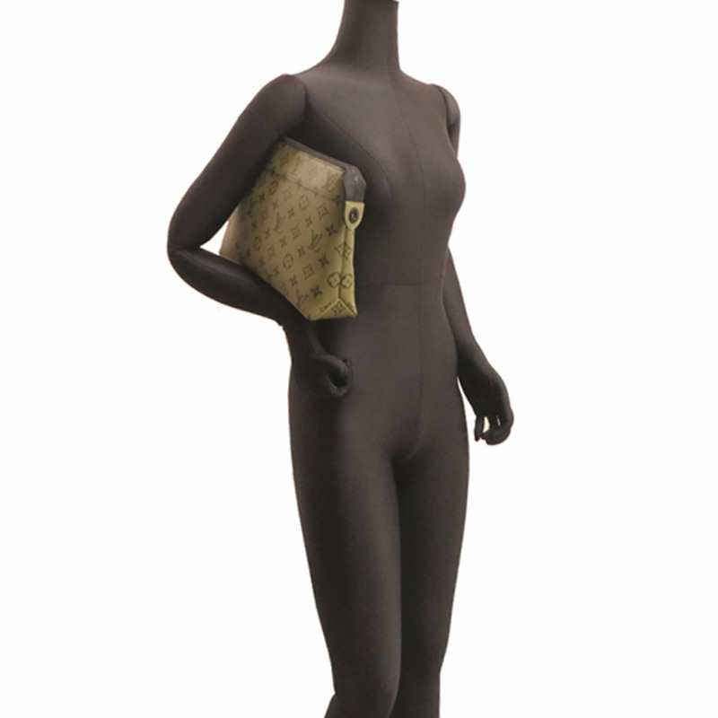 Louis Vuitton Pochette Voyage Souvre 男士手拿包 M82800(已停產)Monogram 綠色-6