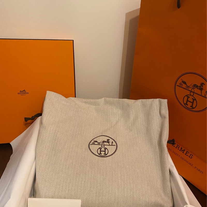 Hermès Bolide 25 étoupe Evercolor GHW-4