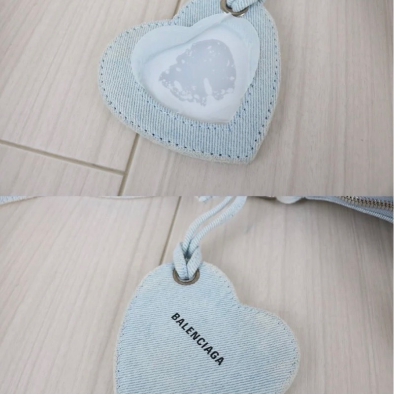 「JL精品代購」97新 Balenciaga 牛仔機車包 xs-11