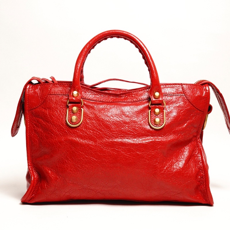 Balenciaga S City 機車包|熱戀紅-1