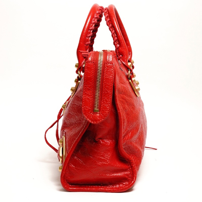 Balenciaga S City 機車包|熱戀紅-2