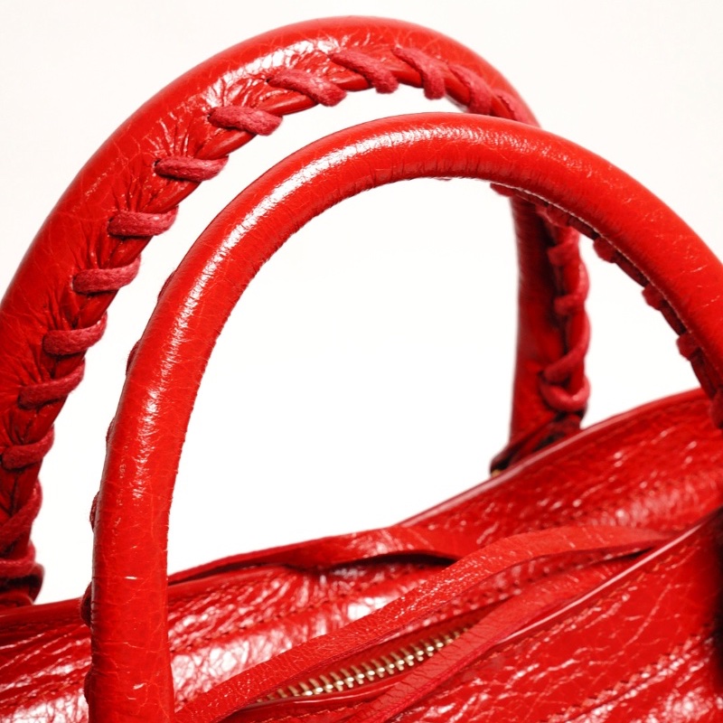 Balenciaga S City 機車包|熱戀紅-6