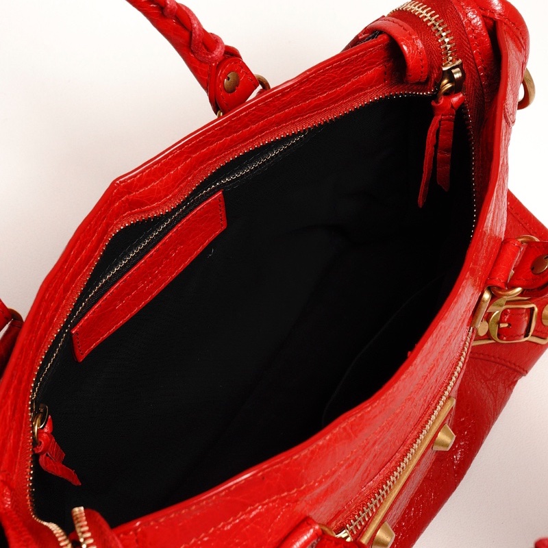 Balenciaga S City 機車包|熱戀紅-14