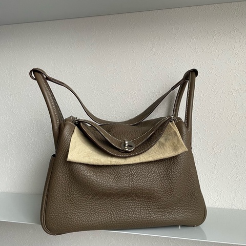 Hermes大象灰lindy 30 超新✨部分膠膜未撕