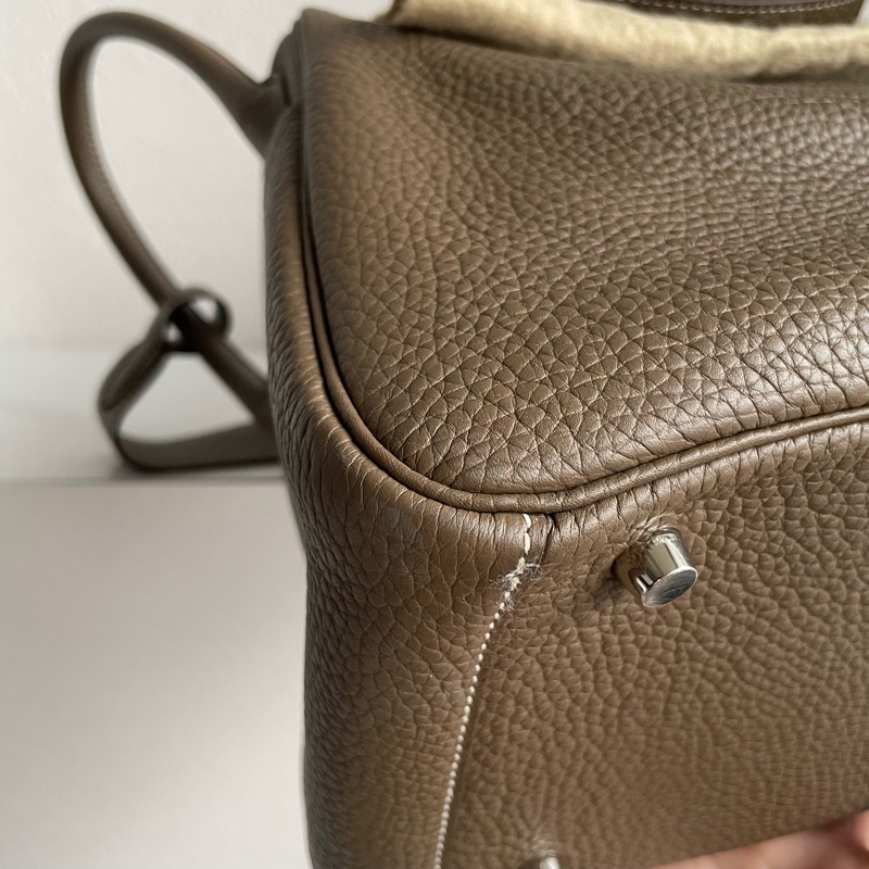 Hermes大象灰lindy 30 超新✨部分膠膜未撕-8