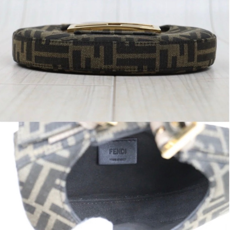 「JL精品代購 」97新 FENDI mini月牙包-7