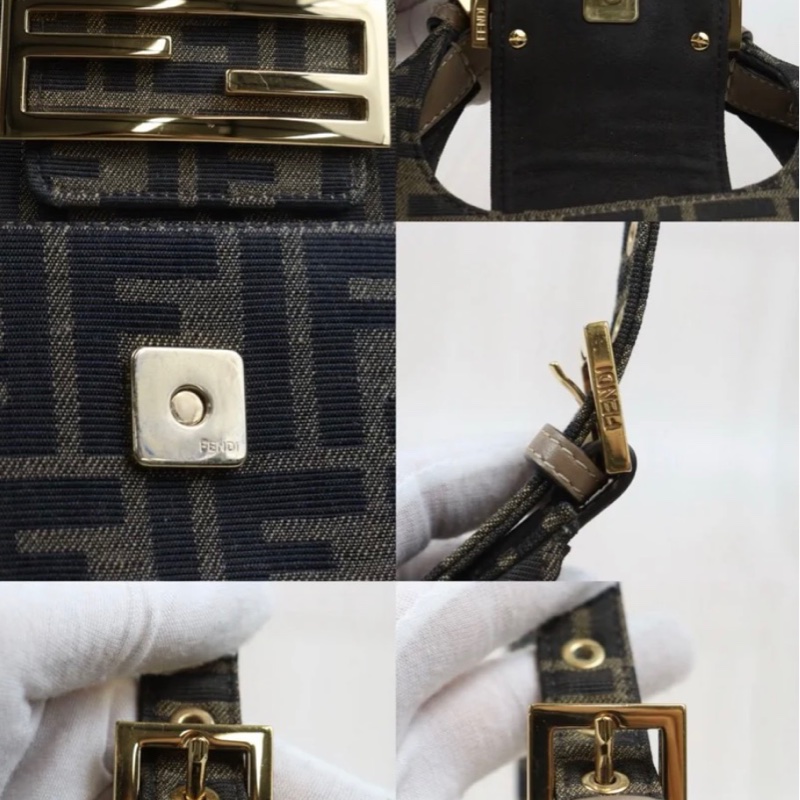 「JL精品代購 」97新 FENDI mini月牙包-9