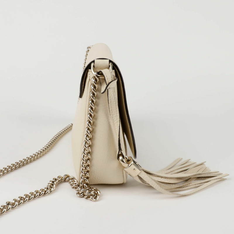 GUCCI Soho 流蘇單肩斜背包 536224-4