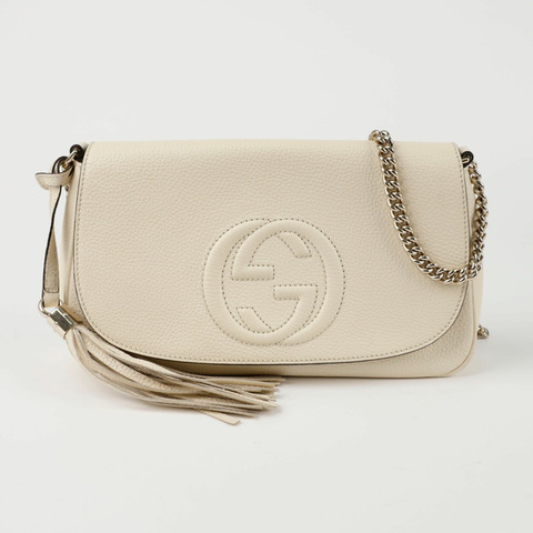 GUCCI Soho 流蘇單肩斜背包 536224