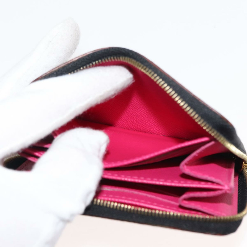 【日本直送】路易威登 Monogram Multicolor Zippy 零錢包 黑色 M93740 LV Auth fm4871-9