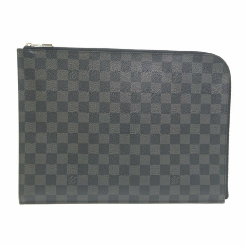 Louis Vuitton Pochette Jour GM 男士第二包 N64437（已停產）Damier Graphite Noir（黑色）
