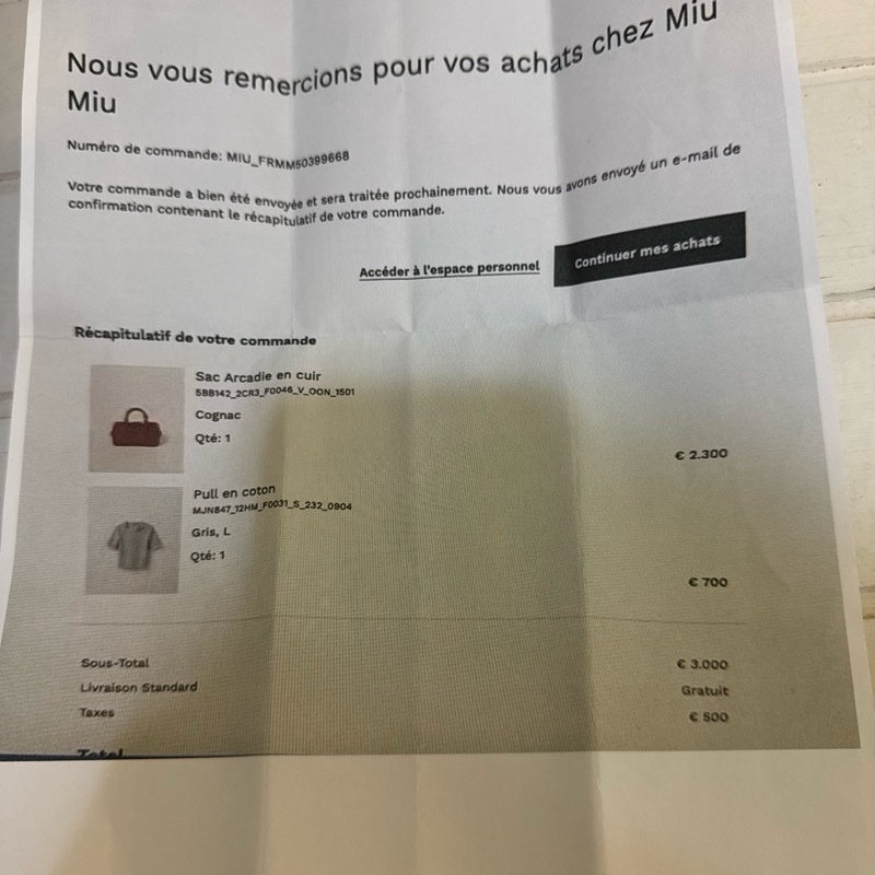 MIU MIU 灰色上衣-0