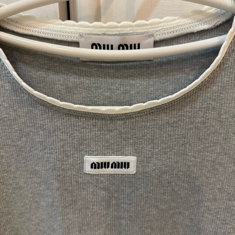 MIU MIU 灰色上衣-8