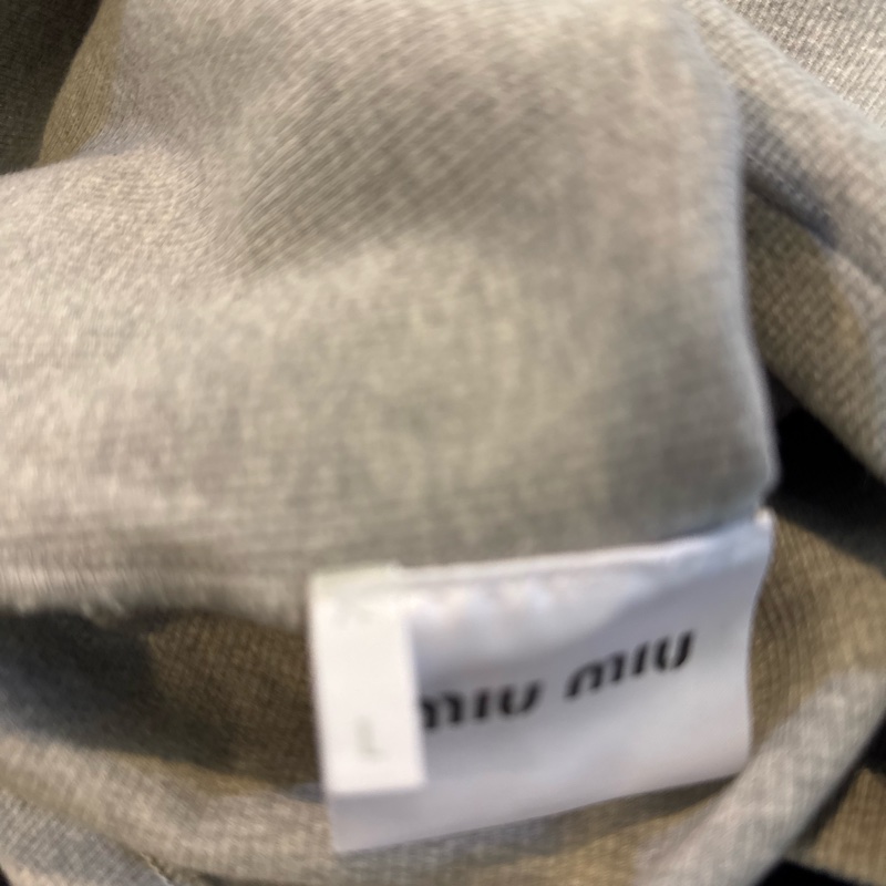 MIU MIU 灰色上衣-10