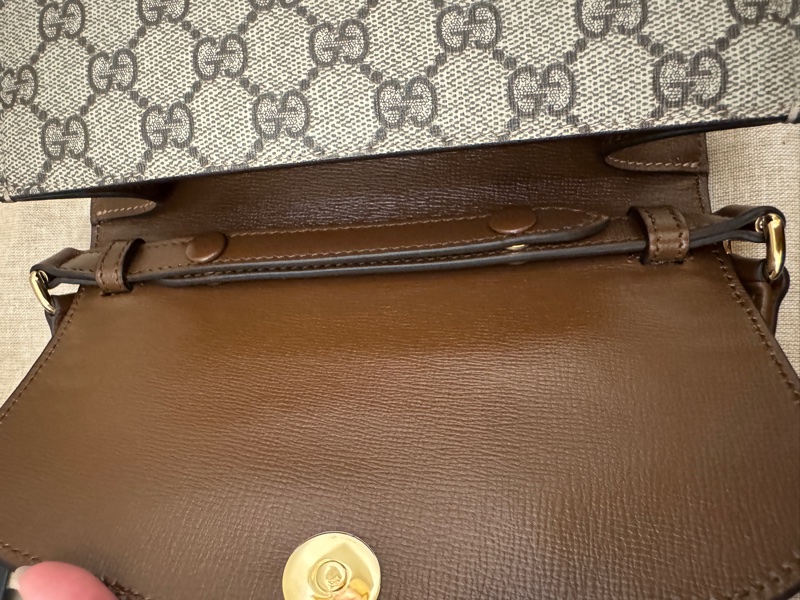 Gucci Horsebit 1955系列馬銜信封包小款-2