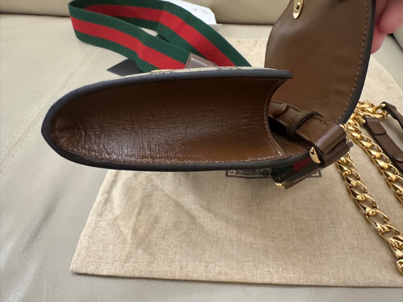 Gucci Horsebit 1955系列馬銜信封包小款-7