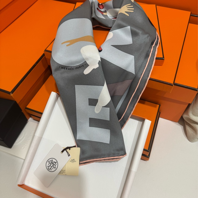 Hermes Hommage a Gene Kelly 70*70 絲巾 🩶 全新 可送禮-3