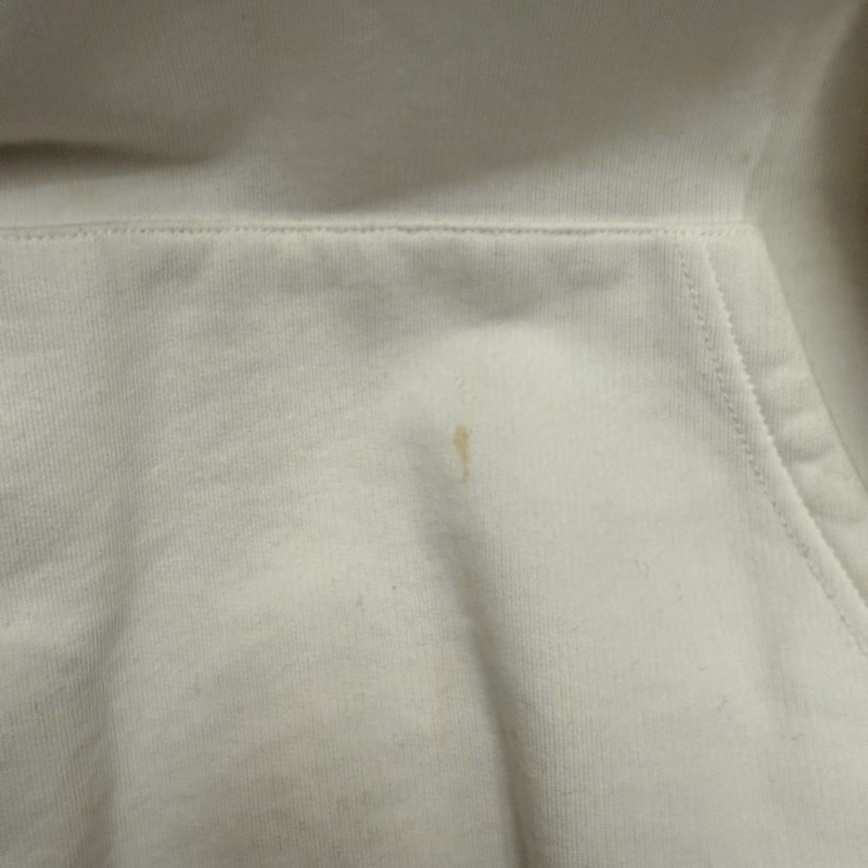 BALENCIAGA男款厚磅白色帽T-14