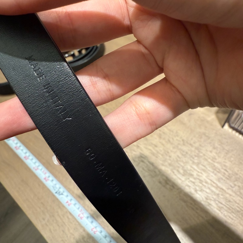 DIOR女款經典CD金標皮帶✨-3