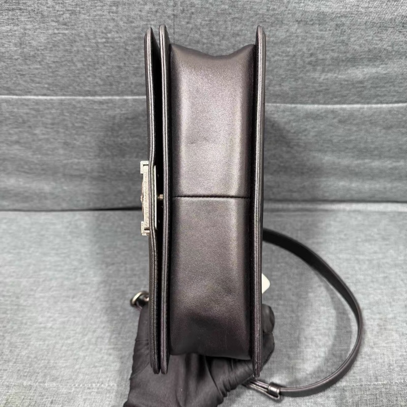 🈶購證 #25萬入手 #99新 香奈兒黑銀Leboy25鏈條斜挎包 #超爆款 #超甜價-10