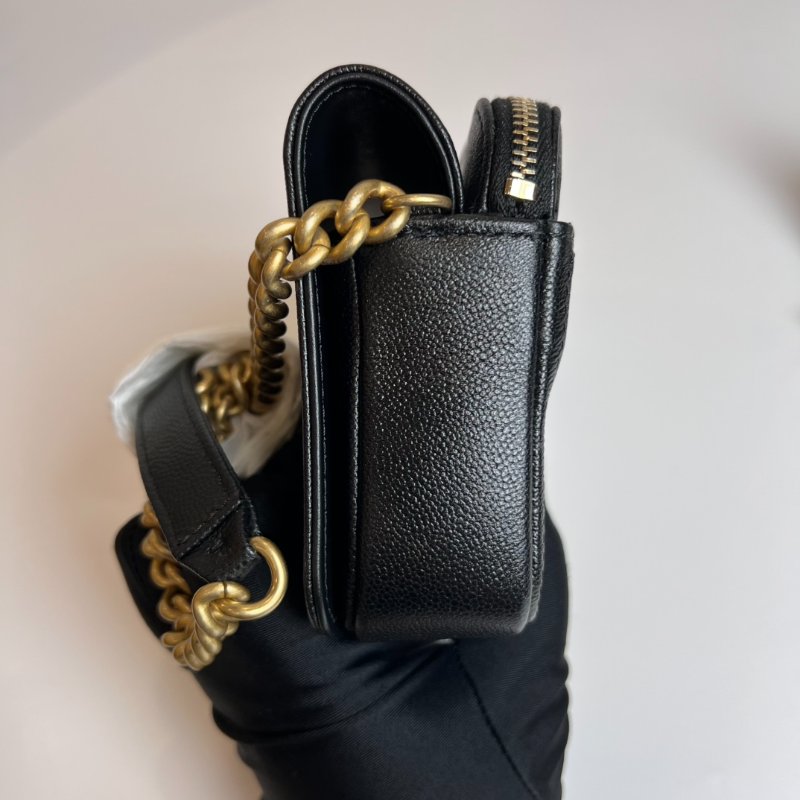 全新品 CHANEL BOY翻蓋手機包WOC AP3013/晶片款-3