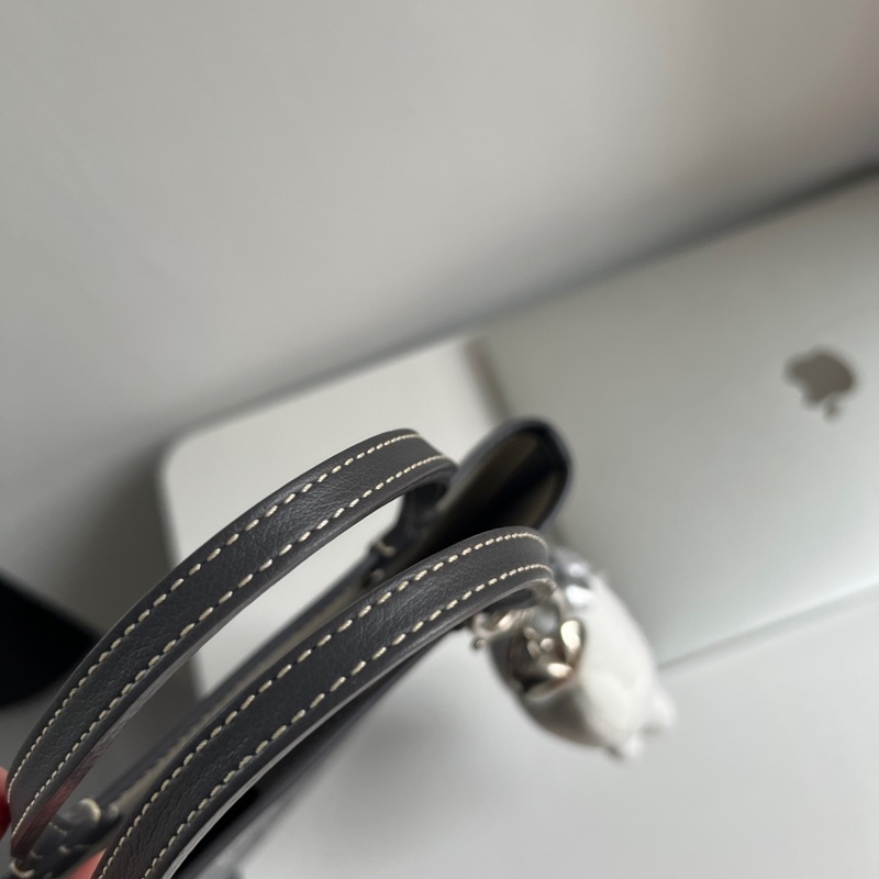 Goyard 灰色mini tote 手提 內裡乾淨 整體很新-2