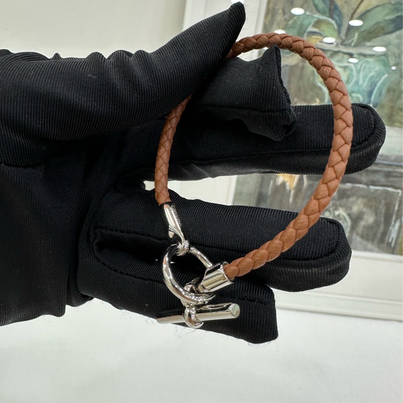 Hermes 愛馬仕 手鍊 繩結 手環-2