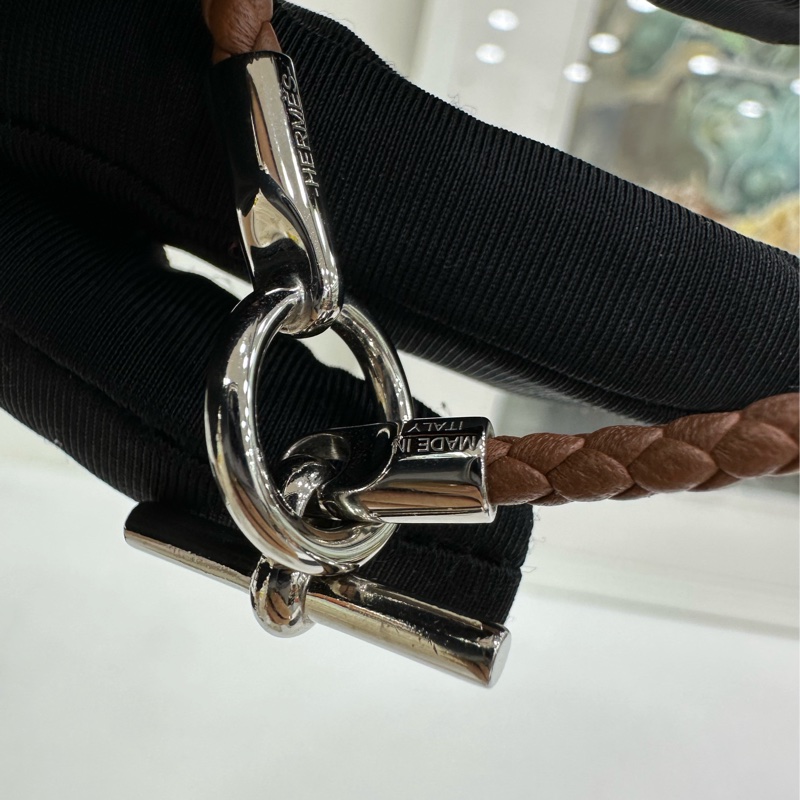 Hermes 愛馬仕 手鍊 繩結 手環-3