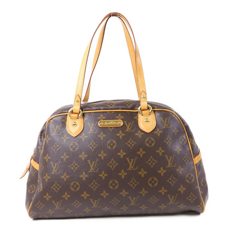 LOUIS VUITTON Monogram Montorgueil GM金扣肩背袋