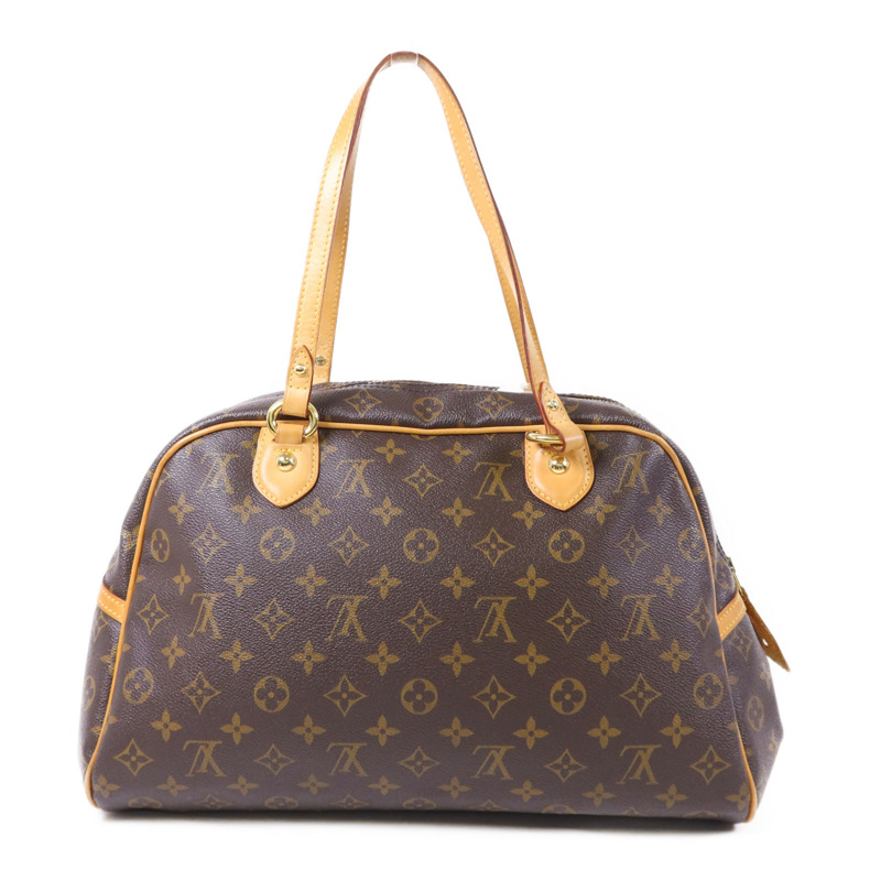 LOUIS VUITTON Monogram Montorgueil GM金扣肩背袋-1
