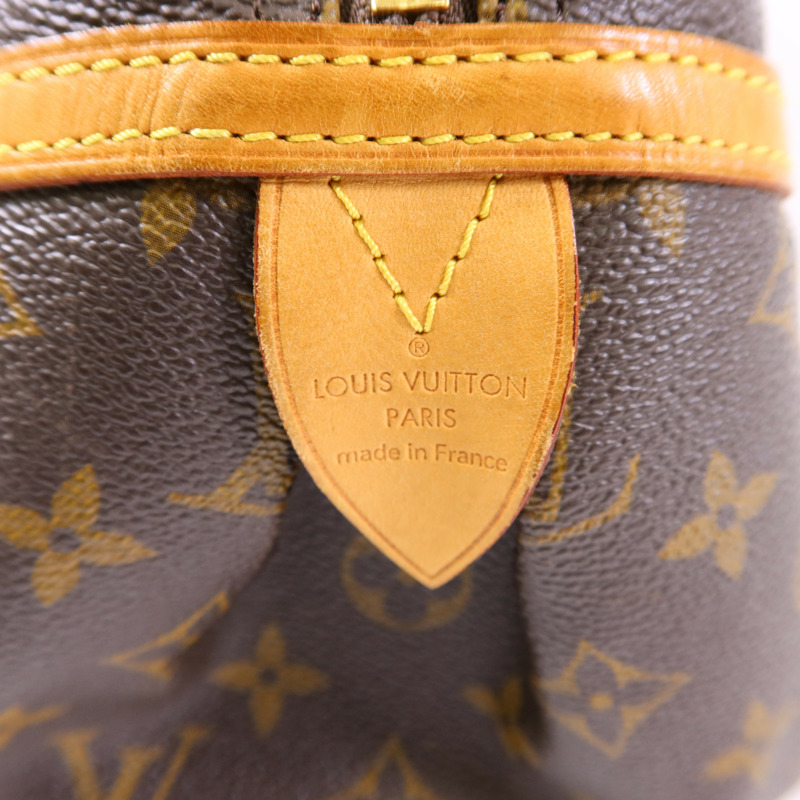 LOUIS VUITTON Monogram Montorgueil GM金扣肩背袋-6