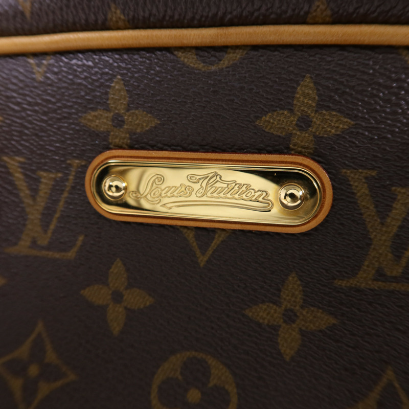 LOUIS VUITTON Monogram Montorgueil GM金扣肩背袋-9