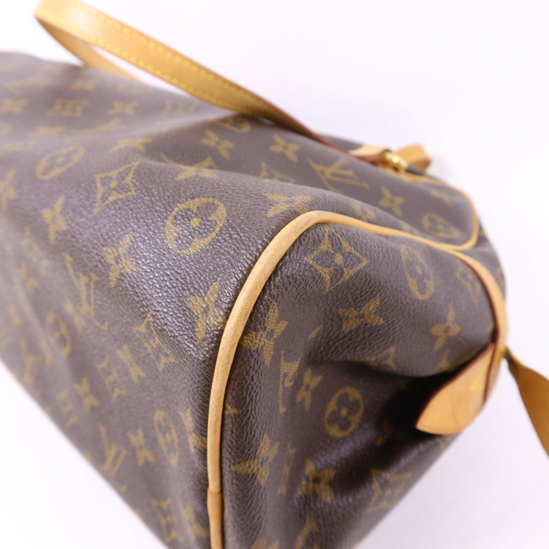 LOUIS VUITTON Monogram Montorgueil GM金扣肩背袋-10