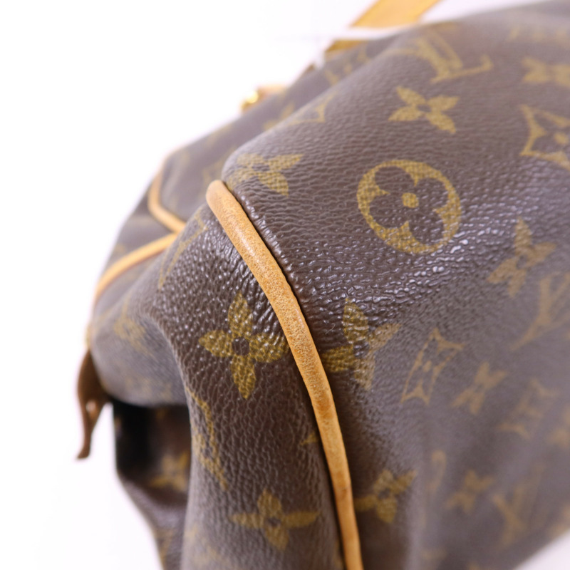 LOUIS VUITTON Monogram Montorgueil GM金扣肩背袋-11
