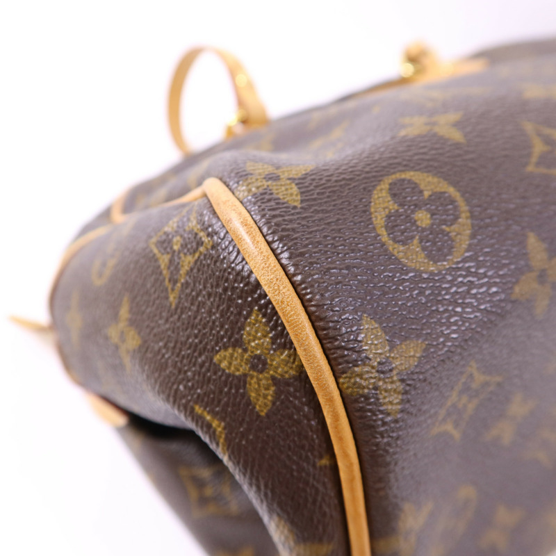 LOUIS VUITTON Monogram Montorgueil GM金扣肩背袋-13