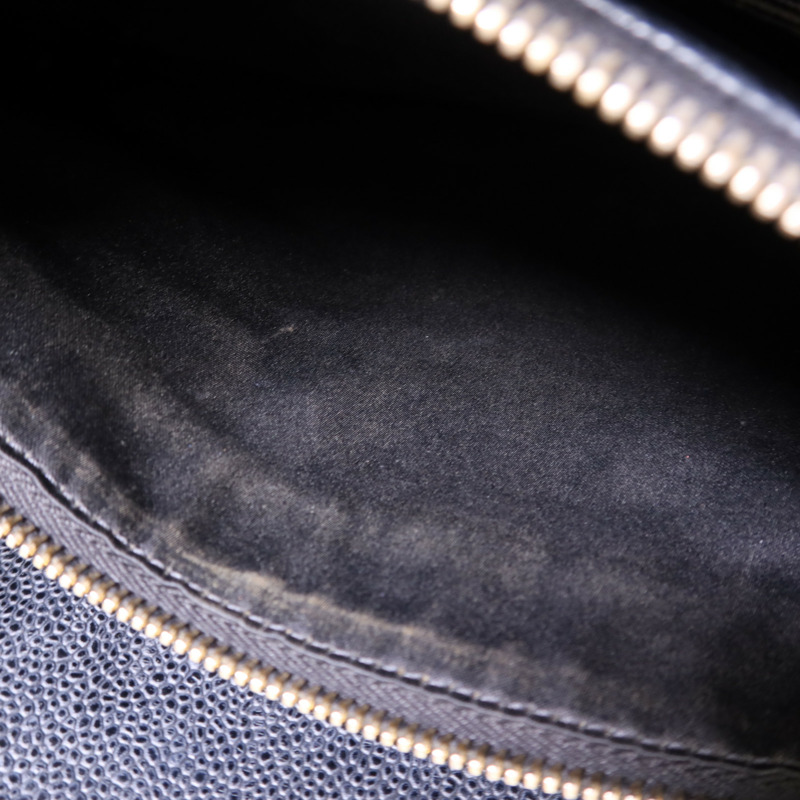 CHANEL 牛皮皮革GST Grand Shopping Tote Bag金扣鏈帶肩背袋-20