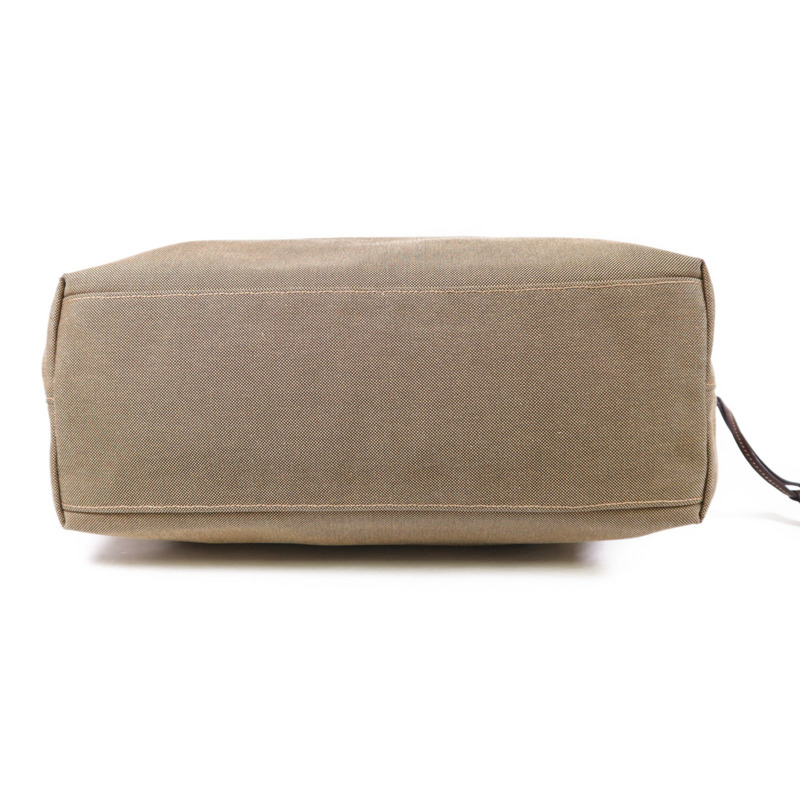 PRADA 帆布Tote Bag金扣手挽袋-3