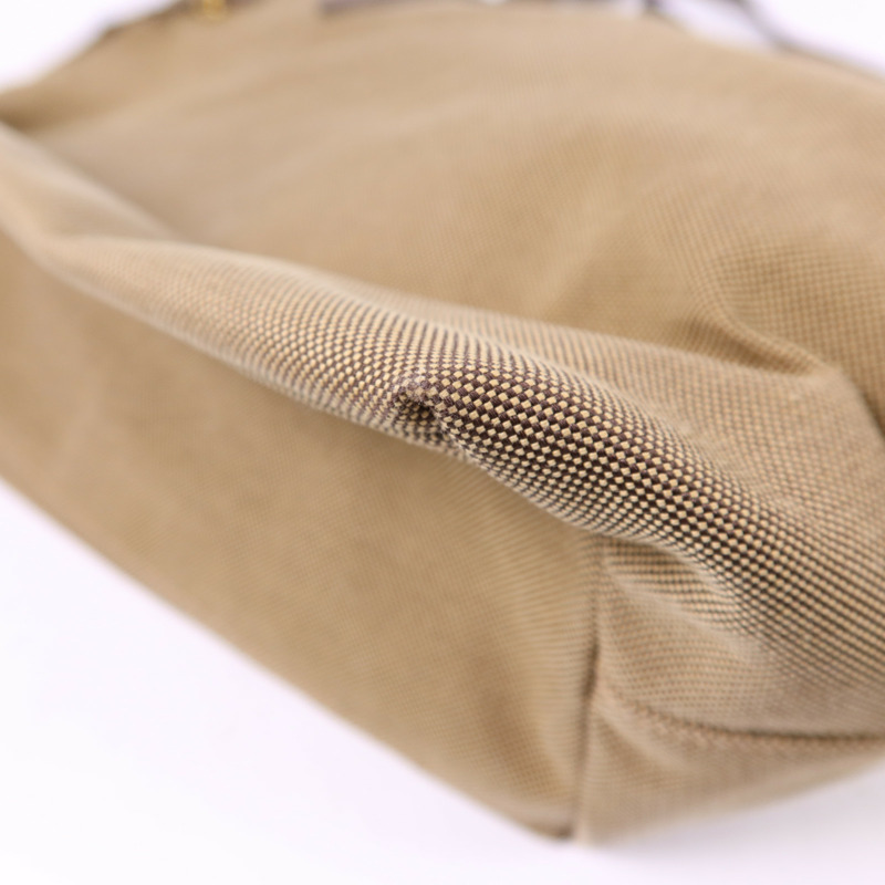 PRADA 帆布Tote Bag金扣手挽袋-13