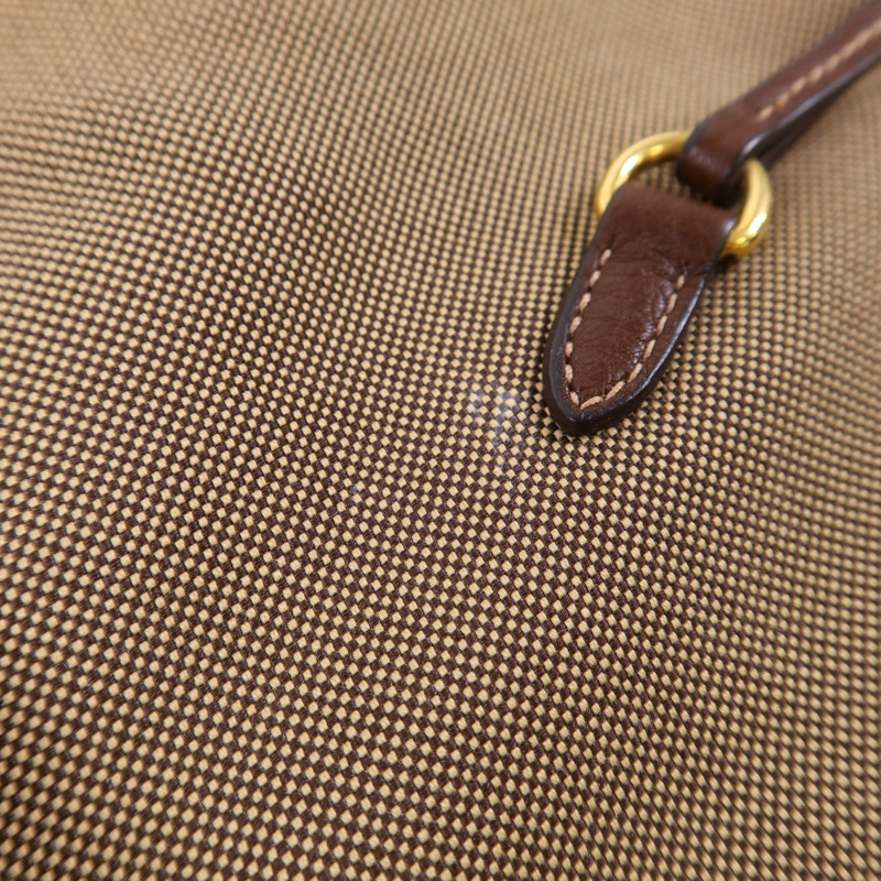 PRADA 帆布Tote Bag金扣手挽袋-19