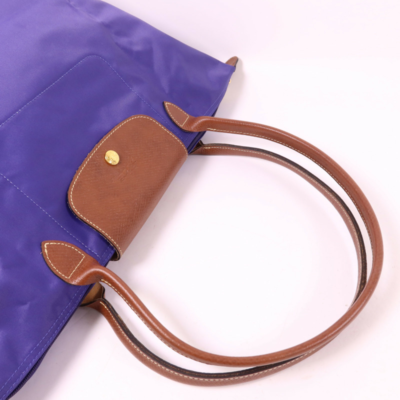Longchamp 尼龍Tote Bag金扣手挽袋-4
