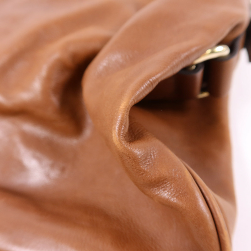 GUCCI 牛皮皮革Shoulder Bag金扣肩背袋-18