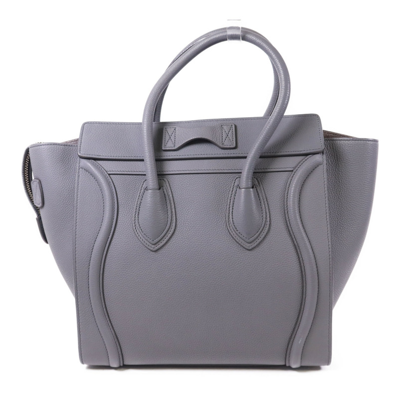 CELINE 牛皮皮革Micro Luggage金扣手挽袋-1