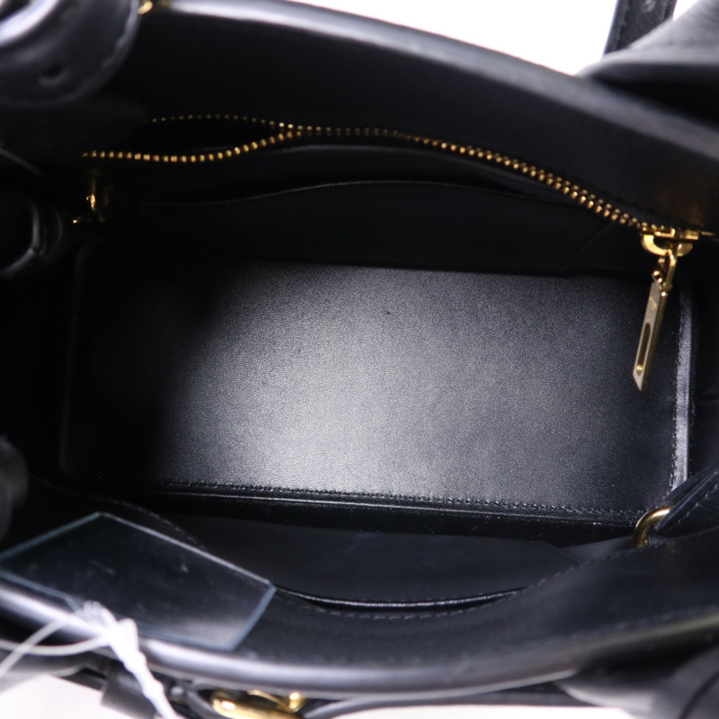 CELINE 牛皮皮革Teen Celine Conti Bag金扣手挽肩背兩用袋-5