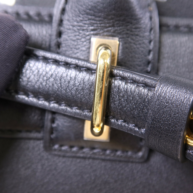 CELINE 牛皮皮革Teen Celine Conti Bag金扣手挽肩背兩用袋-10