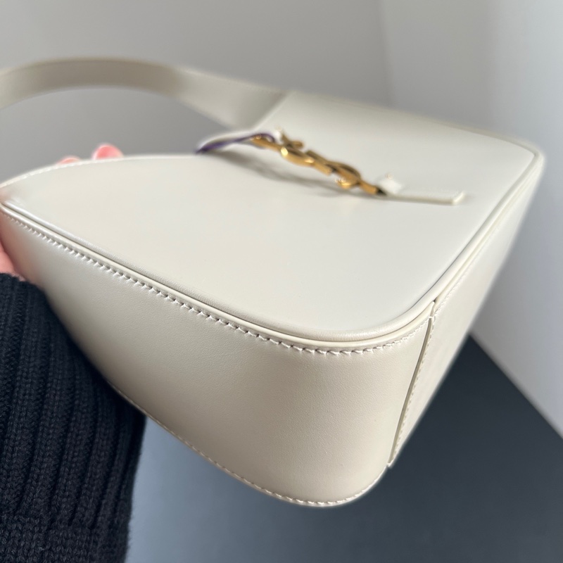 YSL 聖羅蘭 hobo 白色中號 五折入手🔥專櫃76650-9