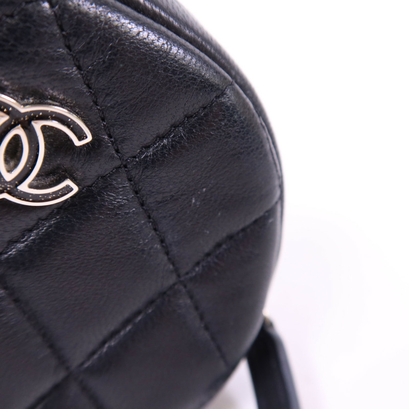 CHANEL 羊皮皮革Coin Case銀扣零錢包-16